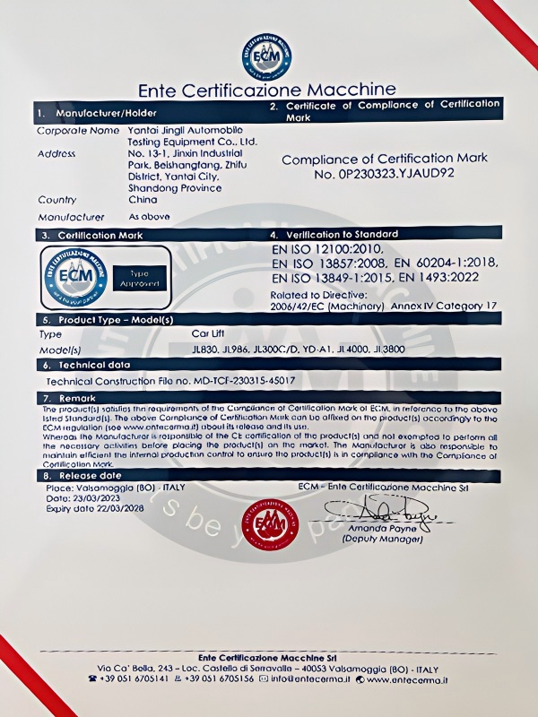 Our Certificates5